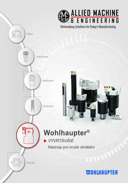 Katalog Wohlhaupter B10-D Nástroje pro hrubé obrábění